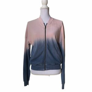 TYLER JACOBS - WOMENS OMBRÉ COTTON JACKET SIZE S